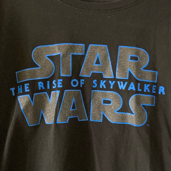 Star Wars Adult Black T-Shirt - Picture 2 of 3